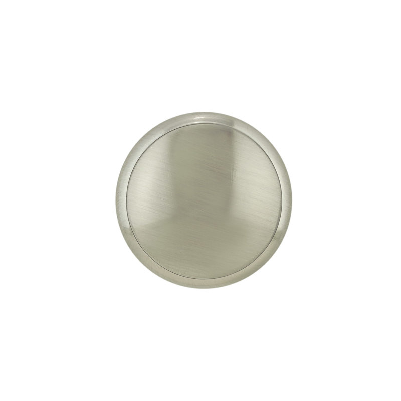 Expression 1 5/16" Diameter Round Knob, Brushed Nickel