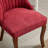 Kitchen Dinner Chair Comfy Fabric Upholstered Accent Chair for Dining Room-1357960682