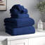 Ensemble de serviettes de six articles Raheeb ‑ serviettes de bain, serviettes à main et débarbouillettes en coton, toutes lavables à la machine-27040960-129508141