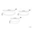 Porcelain China Dinnerware Set Piece - Service for 4