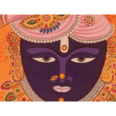 Shrinathji Wood Plate | Wood Mdf | By Jagriti Bhardwaj