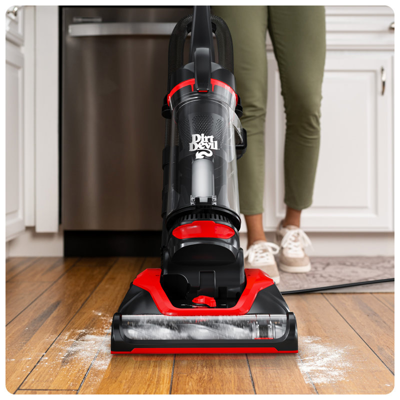 Dirt Devil Multi-surface Extended Reach+ Vacuum Cleaner, Upright for Carpet, Hard Floor, Ud76300v