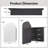 20"x30" Bathroom Medicine Cabinet With Mirror,Modern Vanity Medicine Cabinet Mirror with Storage, Recessed and Surface Wall-Mounted,Black Metal, Stable, Easy Installation-1112656891-1109283988