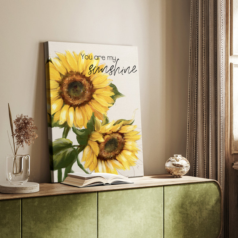 You Are My Sunshine - galerie Cavas sur mesure, H 12 po x l 8 po
