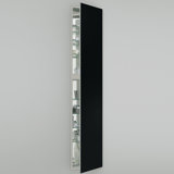 M Series Recessed Framed 1 Door Medicine Cabinet with 7 Adjustable Shelves and LED Lighting