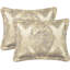 Ensemble d'édredon jacquard beige-61921814