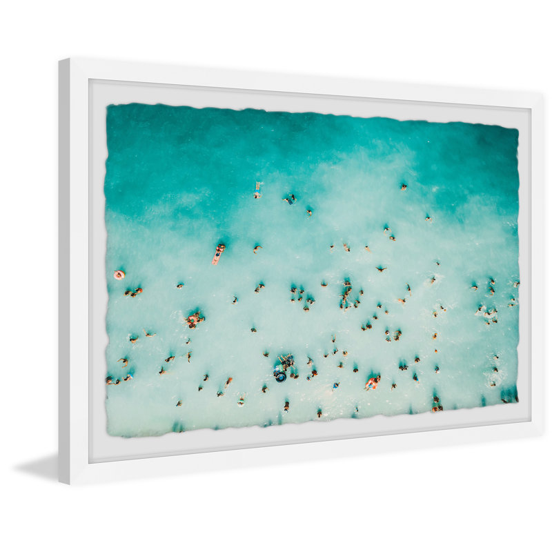 «Take A Splash», reproduction encadrée, H 8 po x l 12 po x P 1,5 po