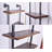 Gunas 6 Piece Pine Tiered Shelf-1641100700