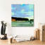  «Rowley Marsh No. 6» par Kathleen Robbins, art mural sur toile, 18 po x 18 po