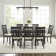 Dunblane 8 - Person Trestle Dining Set