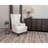 Latte Wingback Accent Chair