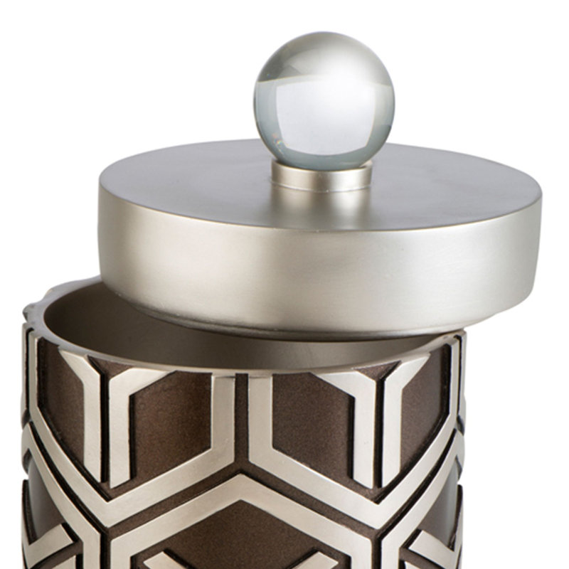 Boîte à bijoux en polyrésine élégante pour un style unique et polyvalente