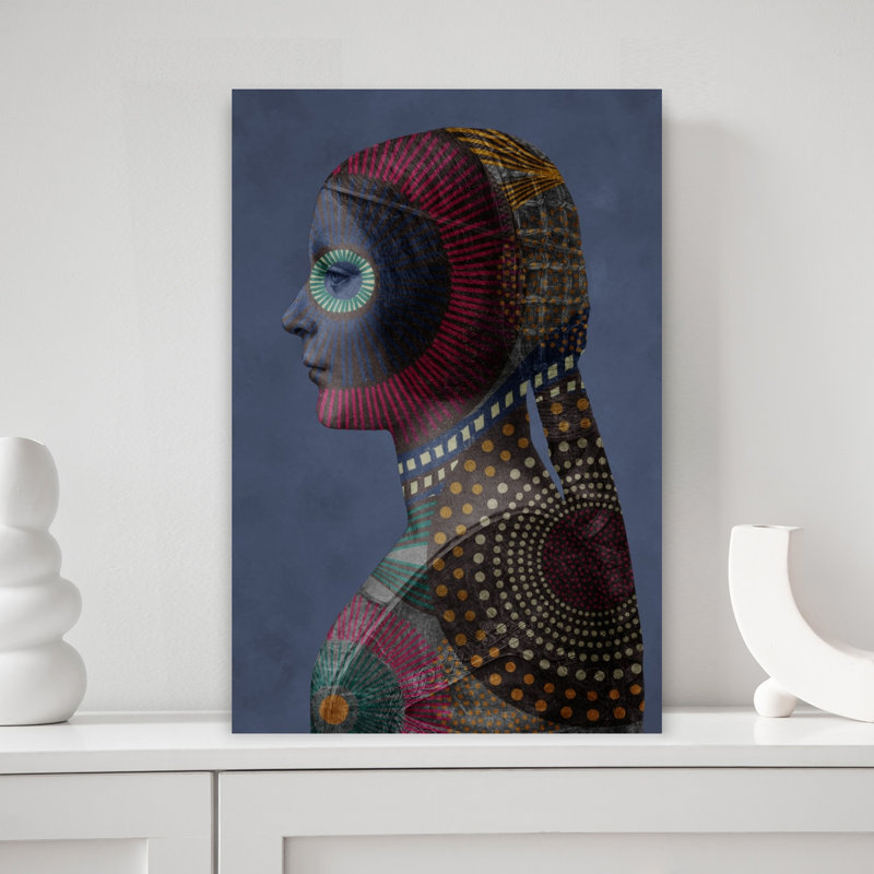 Art mural moderne La Bella, H 18 po x l 12 po