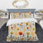 Ensemble de housse de couette Cottage Cottage II - jaune et beige Cottage-1023141150