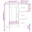 Websterville 70cm Sideboard-668933286