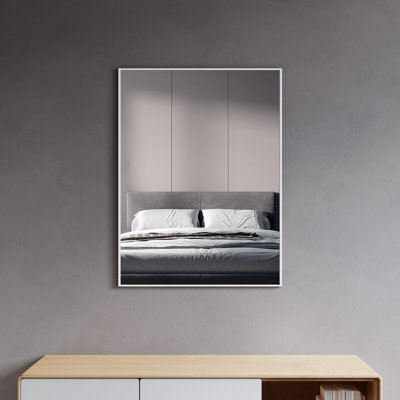 Akhilesh Metal Flat Wall Mirror