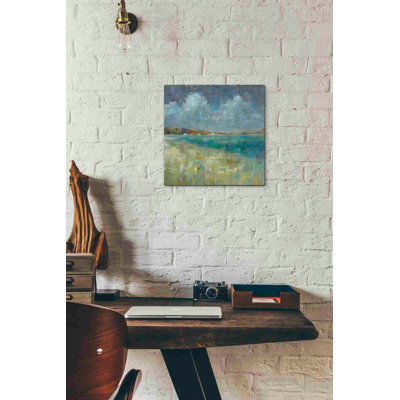 'Sky and Sea Crop' by Danhui Nai, Canvas Wall Art