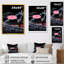 Rose et noir, plaques tournantes Brilliance I - Art mural-2024460019-2024460008