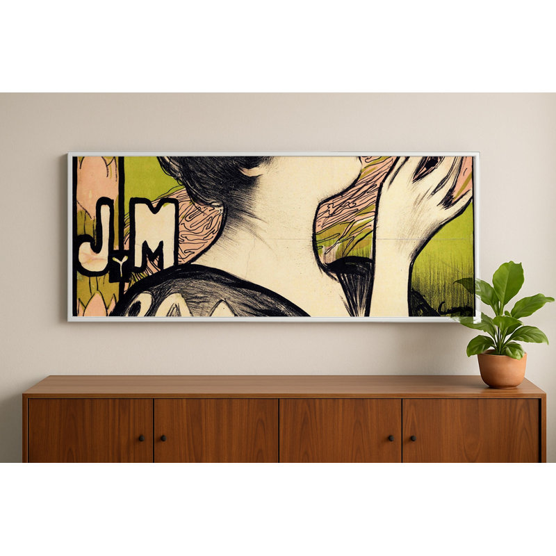 Graphic Art Print, 13.75" H x 37.75" W, White