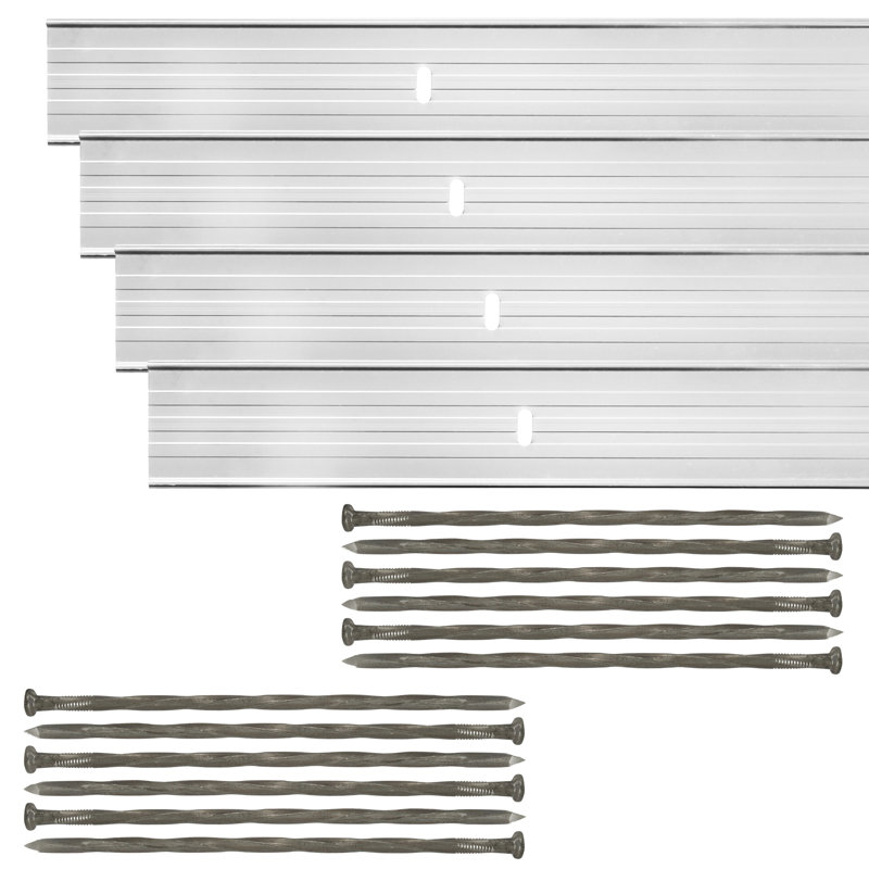 EZ Edging (48'/Box) -, Mill Finish