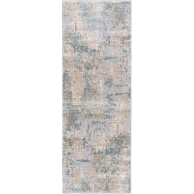 Tapis gris clair / beige Baudette