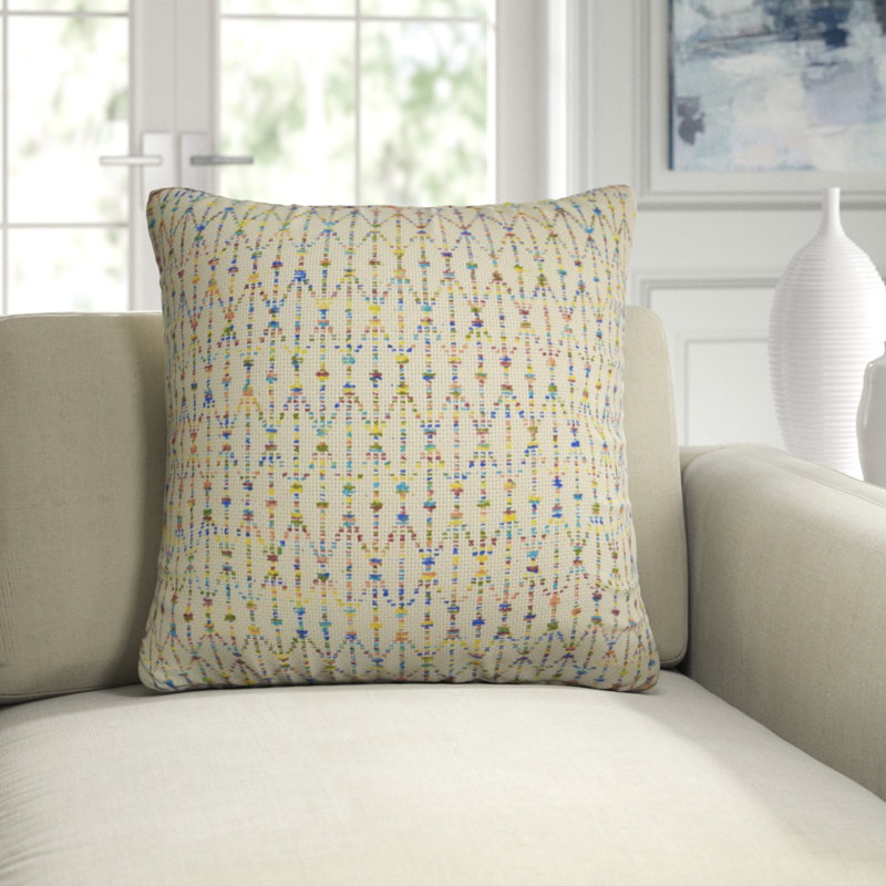 Atomic Pillow Cover & Insert, Confetti Geometric, Square 20"