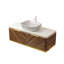 Meuble-lavabo avec lavabo et tiroirs, meuble-lavabo avec rangement pour la maison-646052069
