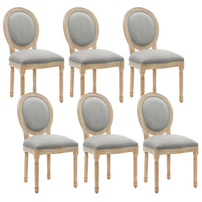 Chaises de salle à manger en bois massif à hauteur de siège H 20,25 po Fornear