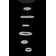6 - Light LED Chandelier