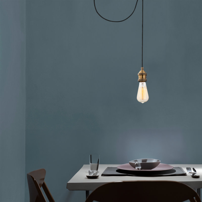 Luminaire suspendu rétro à 1 lumière Denico