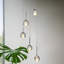 Lustre 5 lumières à DEL 5 lumières