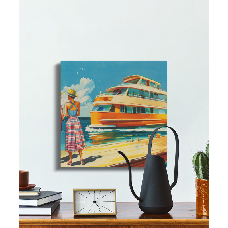 Oman Wrapped Canvas Print Set, 30x30