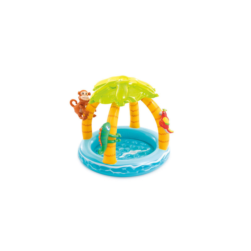Jouets et gonflables île tropicale