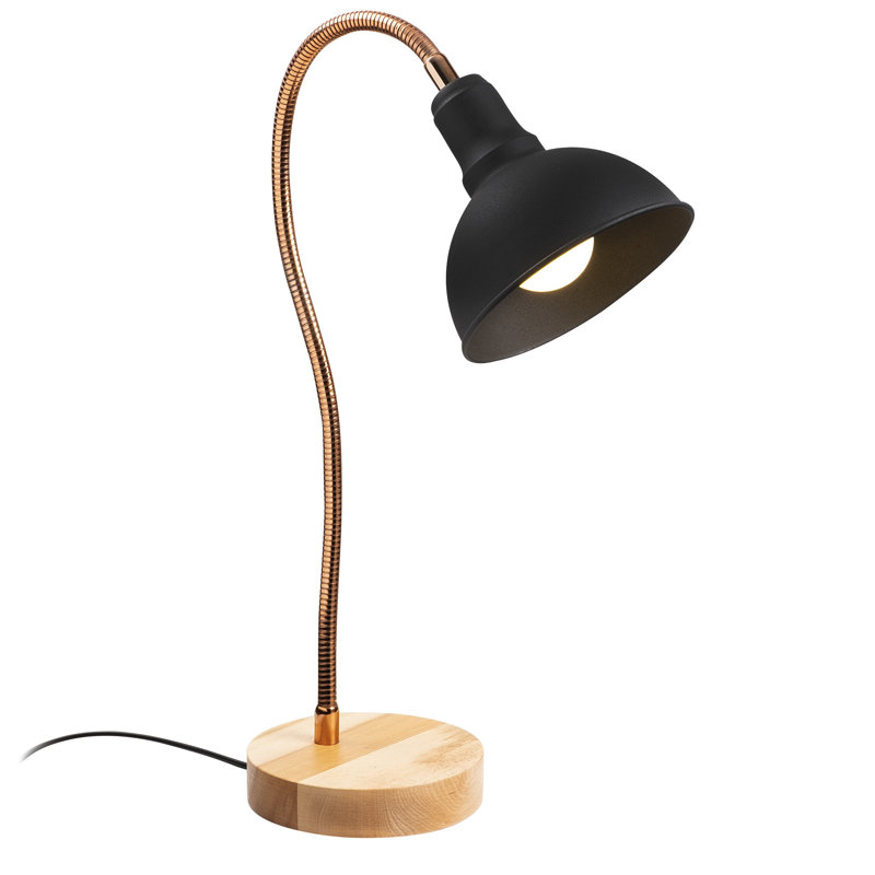 Lampe de bureau 20,47 po San Clemente, Doré, Noir