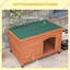 Solid Wood Dog House