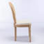 Chaise de salle à manger en bois massif-1318400092