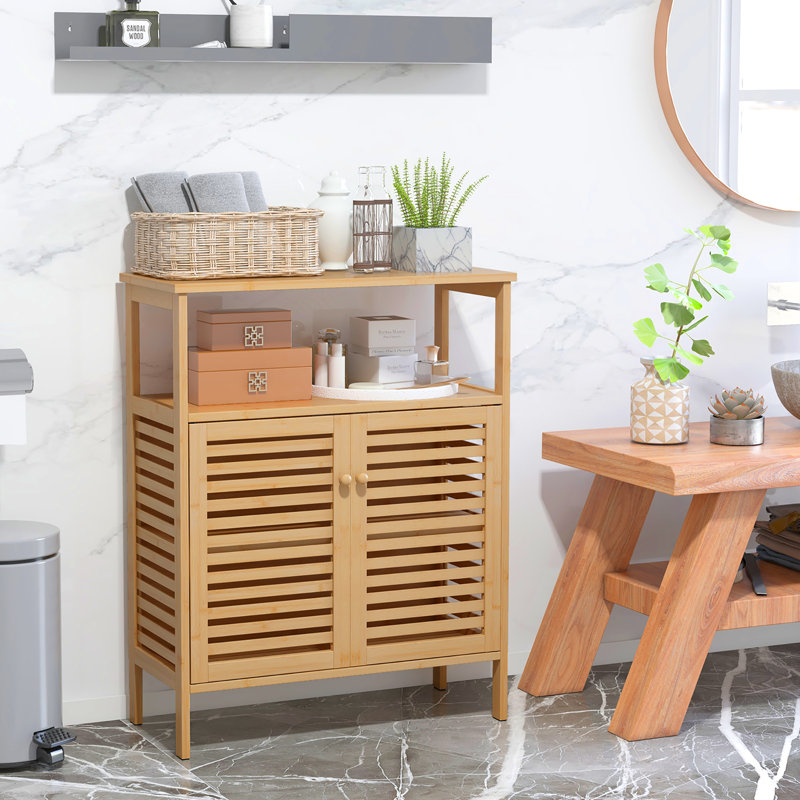 Solid Wood Bathroom Cabinet