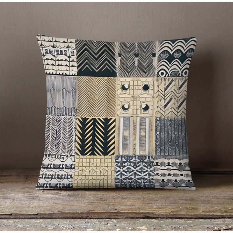 Throw Pillow, Pillow Cover Only - No Insert, 16"H x 16"W