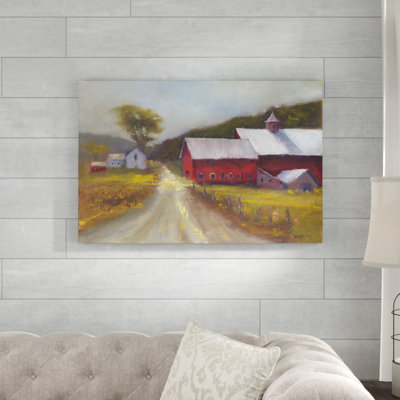 «North Country II», peinture sur toile