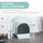 Cat Litter Box with Lid