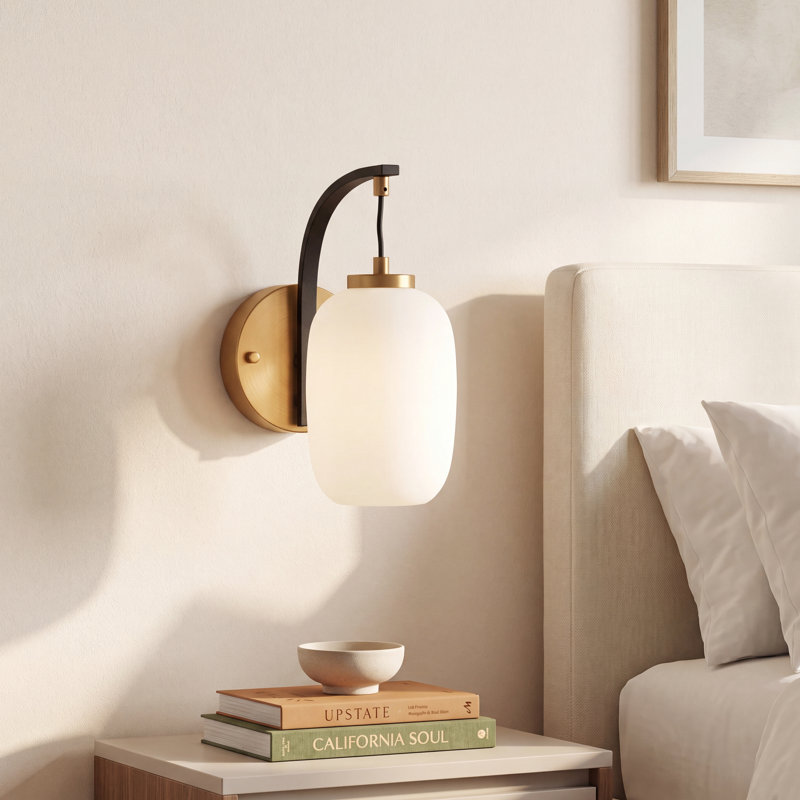 Kace Steel Armed Sconce