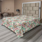Almond Green/Pale Pink Floral