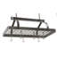 Grande Cuisine Rectangle Ceiling Rack Hammered Steel-1298155068