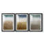 Imprimé Acadia I - impression encadrée de qualité supérieure sur mesure mat - 3 pièces-2099523977-2099523975