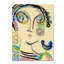 Art mural sur toile tendue - art mural Wyanne «Bluebird On My Épaule» pour le salon, la chambre à coucher ou le bureau - 35 x 47-24039036