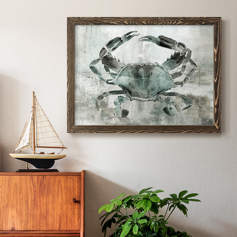 Crabe neutre II, H 18 po x l 26 po x P 1,5 po, Noyer