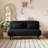 Velvet 55″ Convertible Chair Bed, Tri-Fold Sofa Bed With Adjustable Backrest & Pillow, Leisure Chaise Lounge Couch With Sturdy Steel Frame For Home & Office, Comfortable Sleeper Chair-488273457