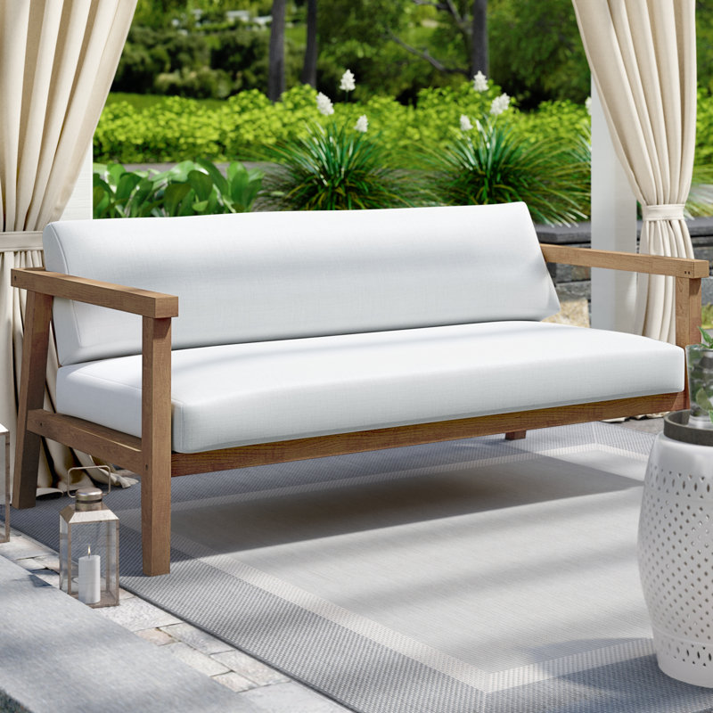 Bayport Teak Outdoor Patio Loveseat