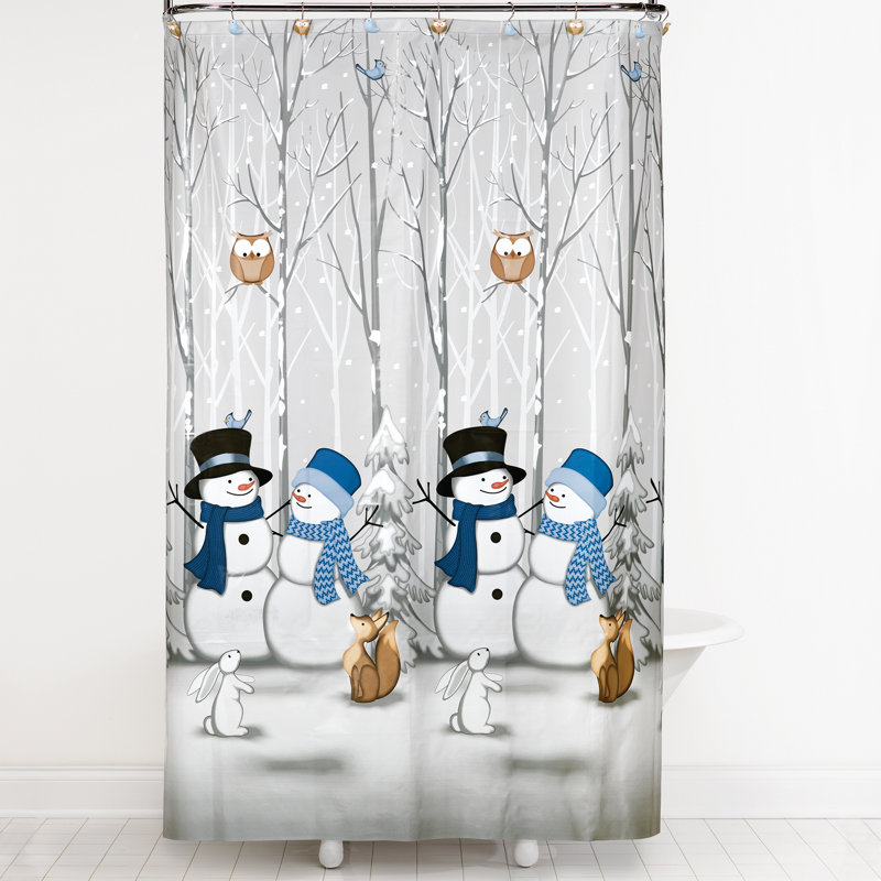 Enos Abstract Shower Curtain