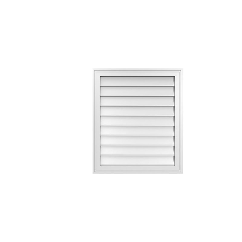 Cadre en brique, brun clair apprêté, H 28 po x l 24 po x P 1,5 po